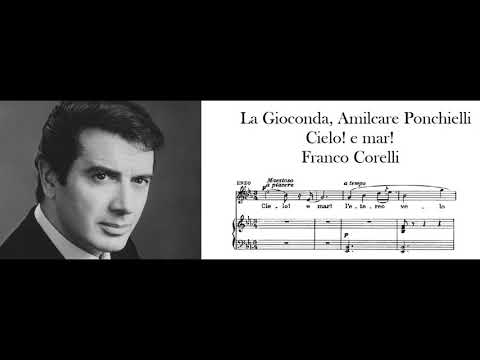 "Cielo! e mar!" La Gioconda, A. Ponchielli - Franco Corelli (Gorgeous High Sib!)