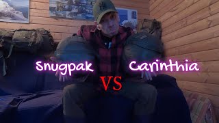 Snugpak VS Carinthia | Welcher Schlafsack ist der Richtige