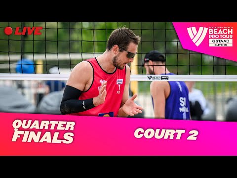 8.7.2022 | 17:00 | Gstaad - Men's Quarter-Final 1 | Court 2 | #BeachProTour