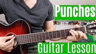 Punches - Noah Cyrus | Guitar Lesson (Tutorial) | Easy How To Play (Chords)