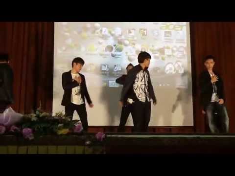 AXIAL's Official Debut Stage (16-5-2014) with Teen Top's Rocking
