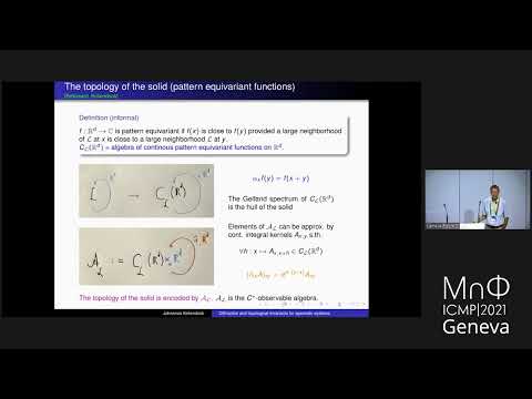 ICMP Thematic Session 11 -  Quantum Mechanics & Spectral Theory (a)