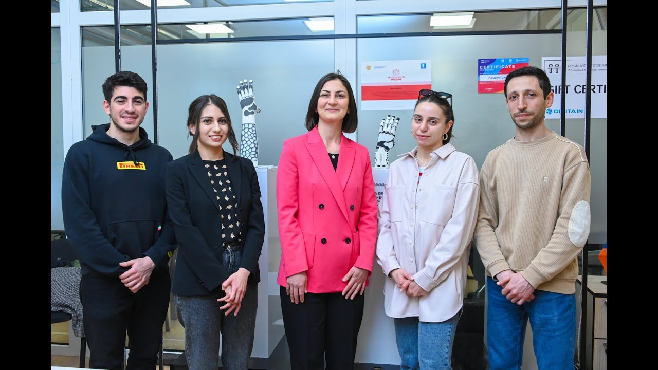 Հայկական ստարտափը զրոյից ձեռքի պրոթեզներ է արտադրում