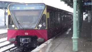 preview picture of video 'S-Bahn Berlin - Ausfahrt Br 480 (S8) in Schöneweide [HD 1080p]'