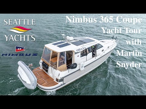 Mega Midsize Cruiser $475K - Nimbus 365 Coupe - 37ft motoryacht tour with Martin Snyder