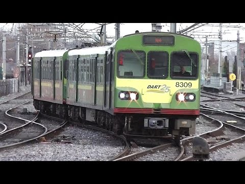 IE 8300 Class Dart Train number 8309 - Connolly Station, Dublin