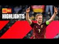 Belgium 2-0 Montenegro | KDB's 💯th cap | #REDDEVILS | Friendly
