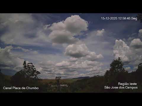 Céu de São José dos Campos.. Carvalho Pinto... Ayrton Senna.(sempre com chuvas ao vivo e meteoros)