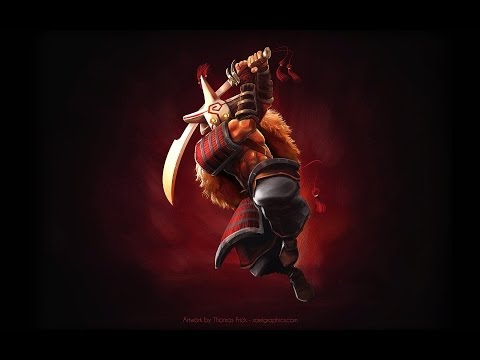 Dota 2 Juggernaut (Yurnero) ultimate rampage by EZK