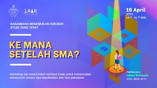Ke Mana Setelah SMA?