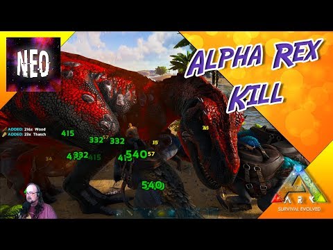 YRex Breeding - Boss Fight Prep - Alpha Rex Kill - S4E37 [ Ark Survival Gameplay ]