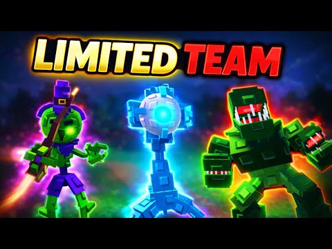 Can OUR LIMITED CHEST TEAM BEAT AN IMPOSSIBLE CHALLENGE In Garden Tower Defense?!