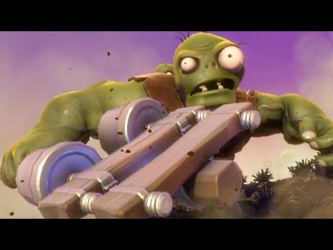 PVZ Garden Warfare: GARGANTUAR FINAL BOSS! (CUTSCENE/CINEMATIC)