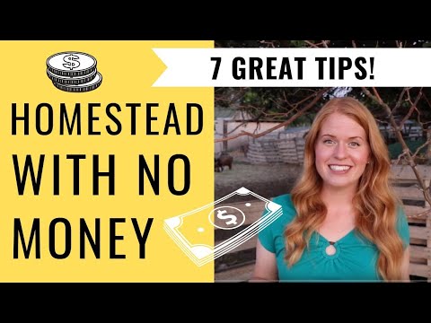 YouTube video about Tips for Starting a Homestead Without Spending Money