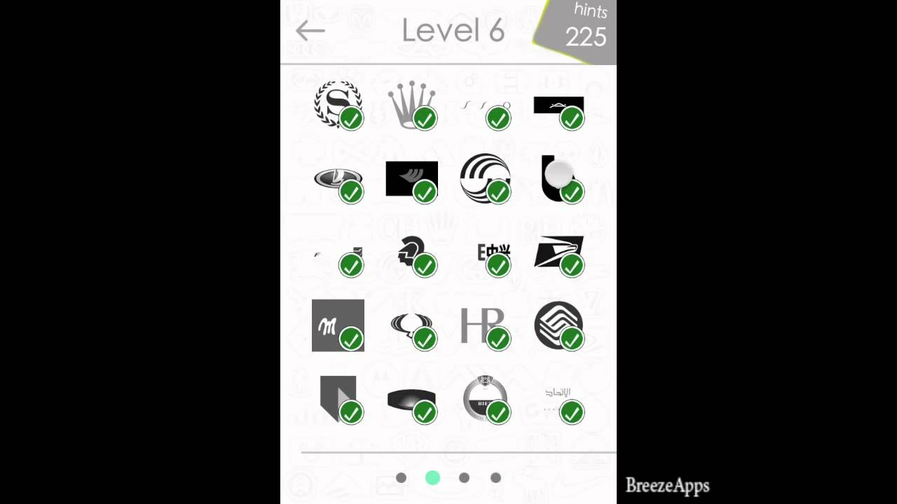 Logos Quiz Level 6 Answers walkthrough solutions round 1 IPhone IPad Android Windows Phone