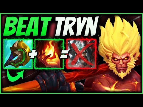 HOW WUKONG TOP CAN EASILY BEAT TRYNDAMERE! | League of Legends Wukong Top Lane VS Tryndamere Guide