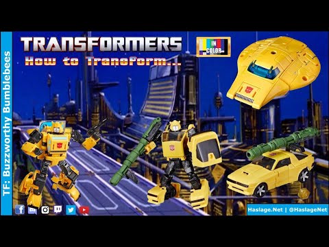 Transformers Buzzworthy Bumblebees & Deluxe Origins Bumblebee