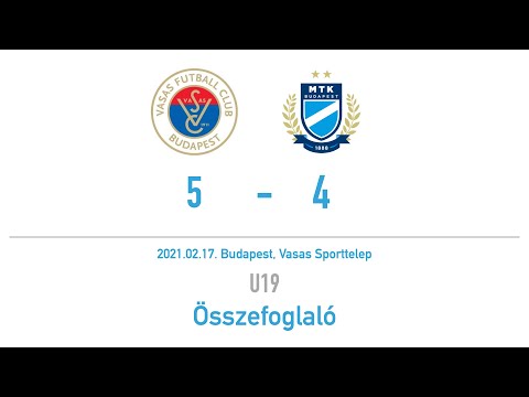 (U19) VKLA - MTK Budapest összefoglaló 5-4 (2-3)