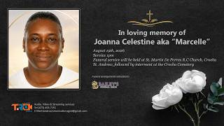 Celebrating the life of Joanna Celestine also known as “Marcelle”