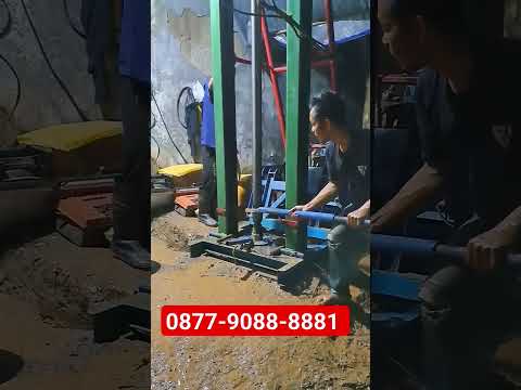 simpel... angkat pipa bor 103m