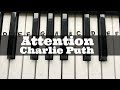 Attention - Charlie Puth | Easy Keyboard Tutorial With Notes (Right Hand) Attention - Charlie Puth | Easy Keyboard Tutorial With Notes (Right Hand)