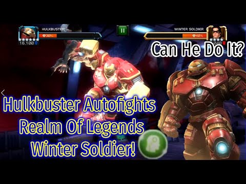 6 Star Rank 3 Hulkbuster Autofights ROL Winter Soldier( With And Without Suicide Masteries) MCOC