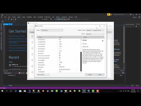 Xamarin Android How to use the new device manager and emulator images (January 2018)