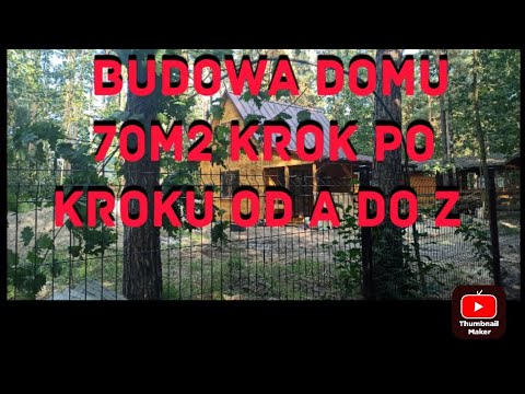 Dom bez pozwolenia, Budowa domu 70m2 krok po kroku od A do Z