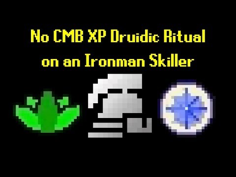 0 Combat xp Druidic Ritual - OSRS Ironman Skiller (patched, read comments)