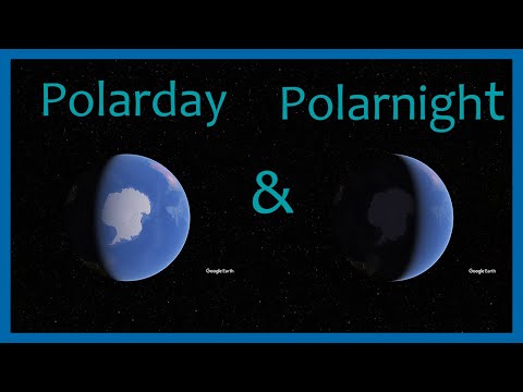 Polar day and polar night