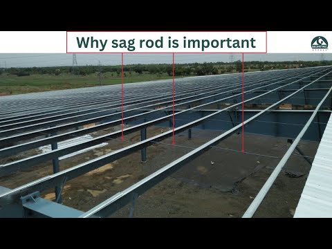 What is Sag rod?  and why is it crucial in purlin systems.?