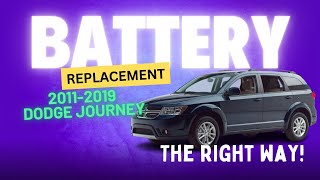 Discover The Easiest Way To Replace Your Dodge Journey Car Battery