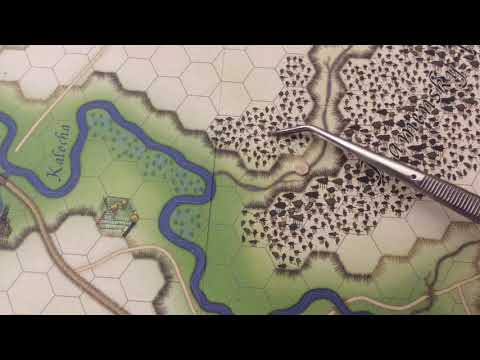 La Bataille de la Moscowa- Game Map Overview