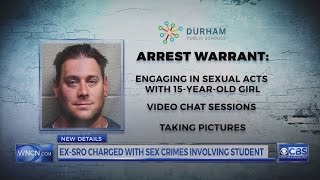 Ex-Durham school resource officer charged with sex crime involving student