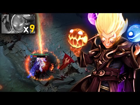 INSANE KID INVOKER 35 KILLS DELETED ARC WARDEN MID | Dota 2 Invoker