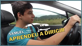 ENSINEI O SAMUEL A DIRIGIR MEU PEUGEOT 408