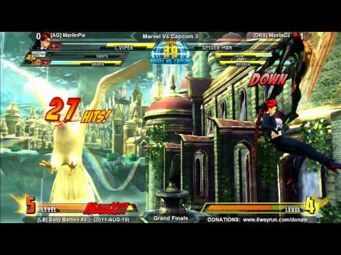 Salty Battles 4 - MvC3 GF - [AG] MarlinPie VS [DRS] MastaCJ