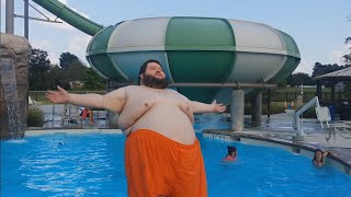 Dramatic Fat Guy Splash 3