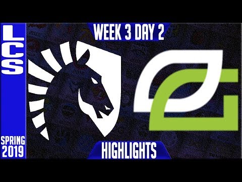 TL vs OPT Highlights | LCS Spring 2019 Week 3 Day 2 | Team Liquid vs Optic Gaming