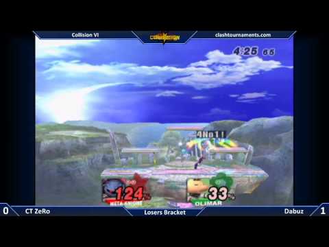 Collision VI - CT ZeRo vs Dabuz - SSBB
