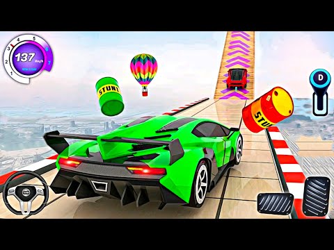 Super Crazy Mega Ramp GT Car Racing - Extreme Car Stunts Racing Game - Android Gameplay