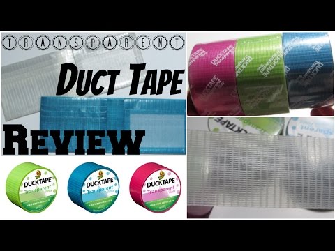 Review duck brand transparent duct tapes