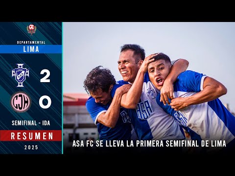 ASA FC vs. JUVENTUD HURACÁN (2-0) | LIMA, Peru Cup 2025, Departmental Semifinal, Second Leg