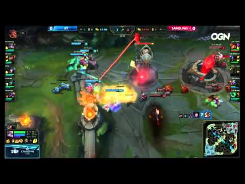 KT vs SSG - Game 1 Highlights - LCK Champions 2016