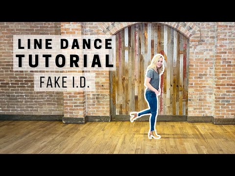 Fake ID **CORRECT** LINE DANCE TUTORIAL