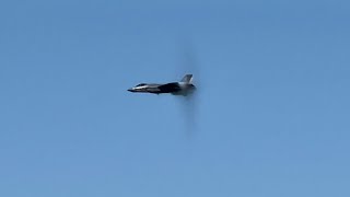 F-35 C LIGHTNING II BREAKING SOUND BARRIER