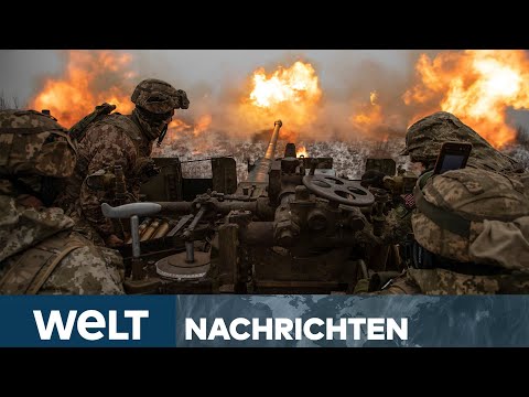 PUTINS KRIEG: Erbitterter Kampf um Donbass - Ukraine fordert mehr Hightech-Waffen | WELT Stream