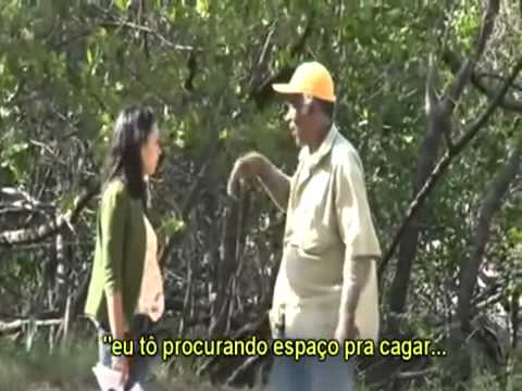 Eu vou dar uma cagada ali no mangue