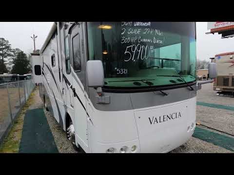 SOLD! 2007 Thor Mandalay Valencia 36A Class A Diesel, 2 Slides, 28K Miles, 300 ISB Cummins, $59,900