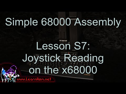 Simple Joystick reading on the x68000 - Lesson S7